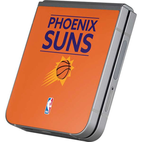 NBA Phoenix Suns Standard - Orange Galaxy Z Flip6 Skin